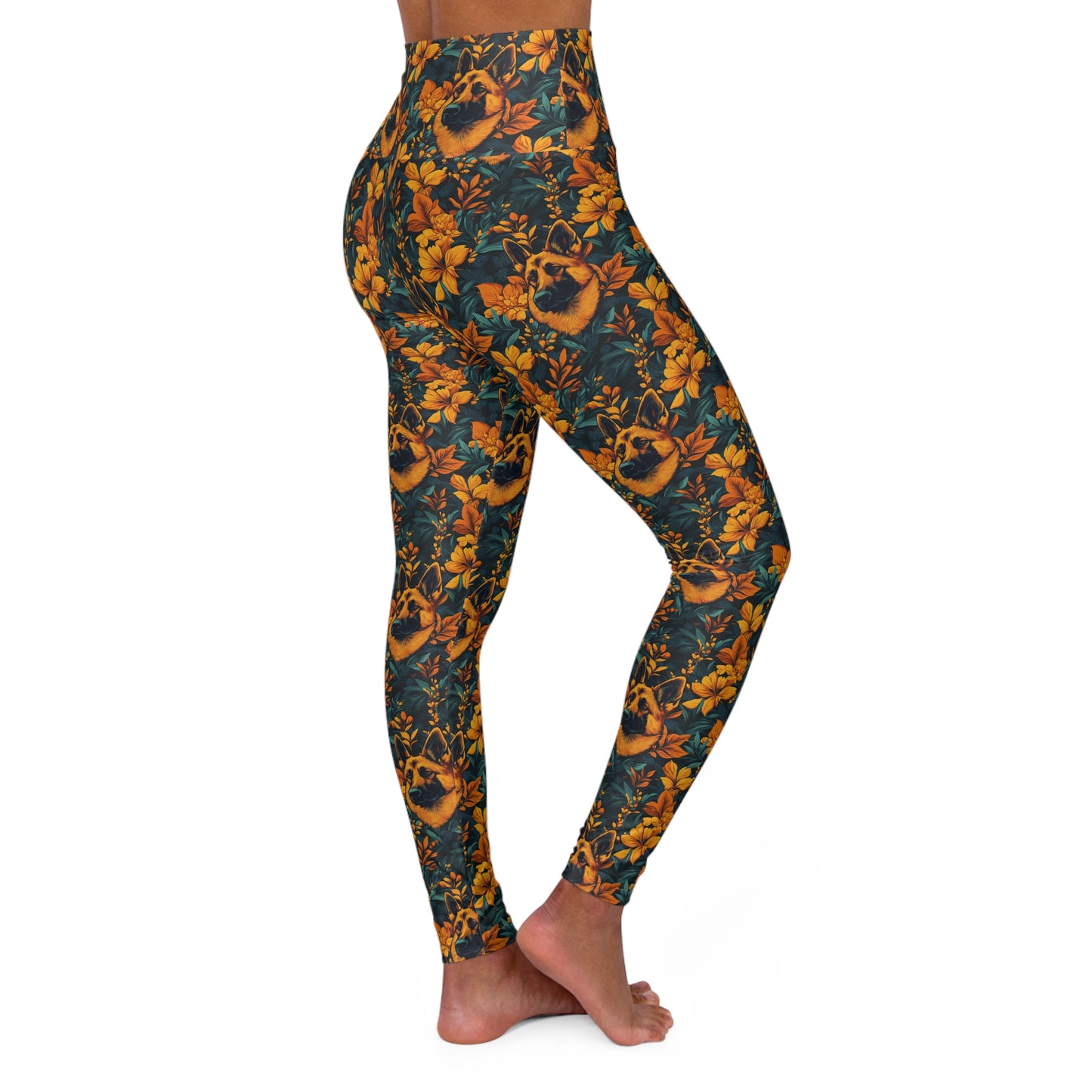 Safari Shepherd Strut High Waisted Yoga Leggings