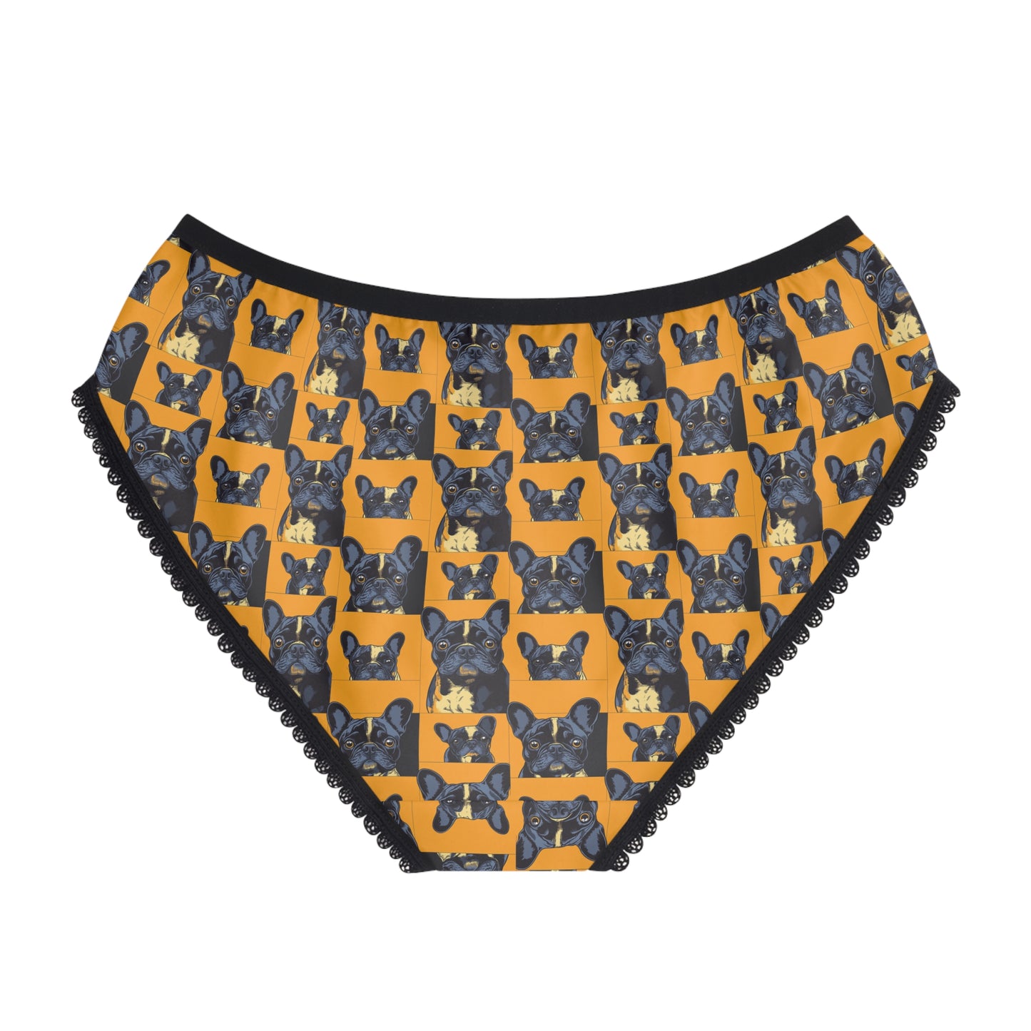 Frenchie Pawsitively Pawsome Peek-a-Boo Perfection Women's Briefs