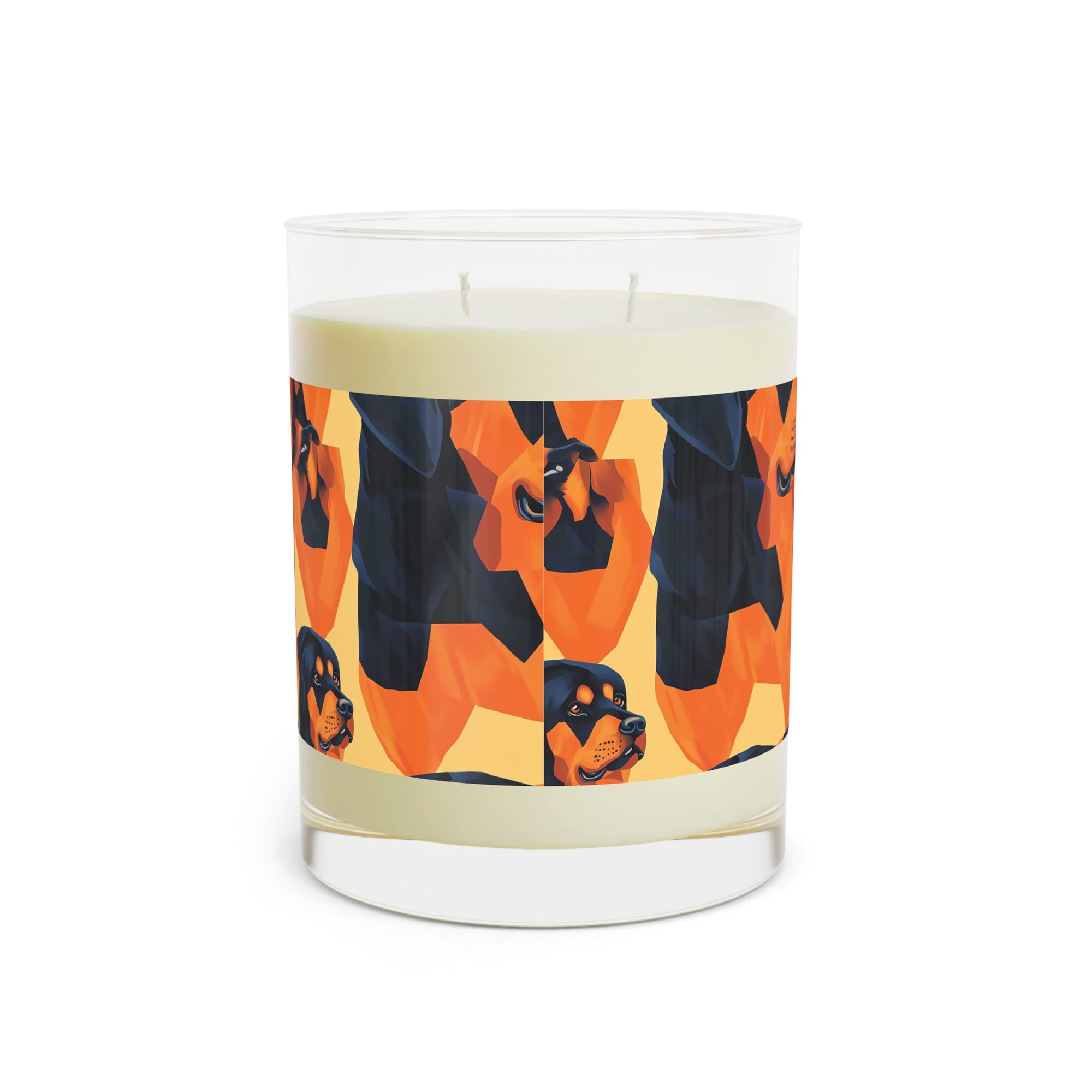 Rottweiler Chic Pawsitivity Scented Candle