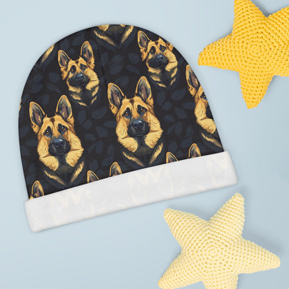 Majestic Hound Couture: German Shepherd LuxeBlend Baby Beanie