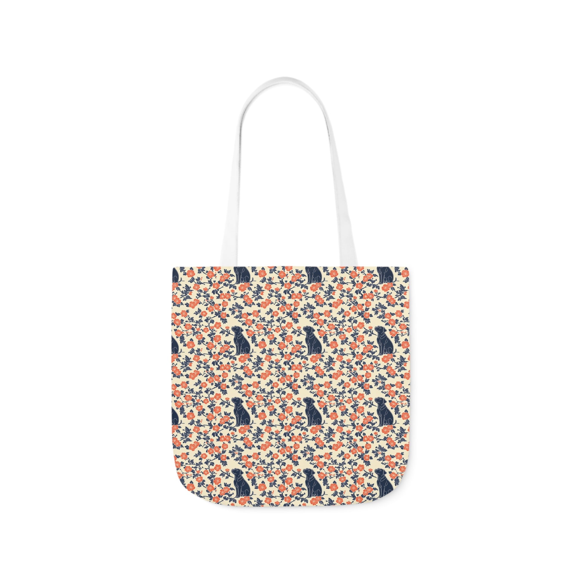 Bloomiful Lab Bouquet Canvas Tote Bag