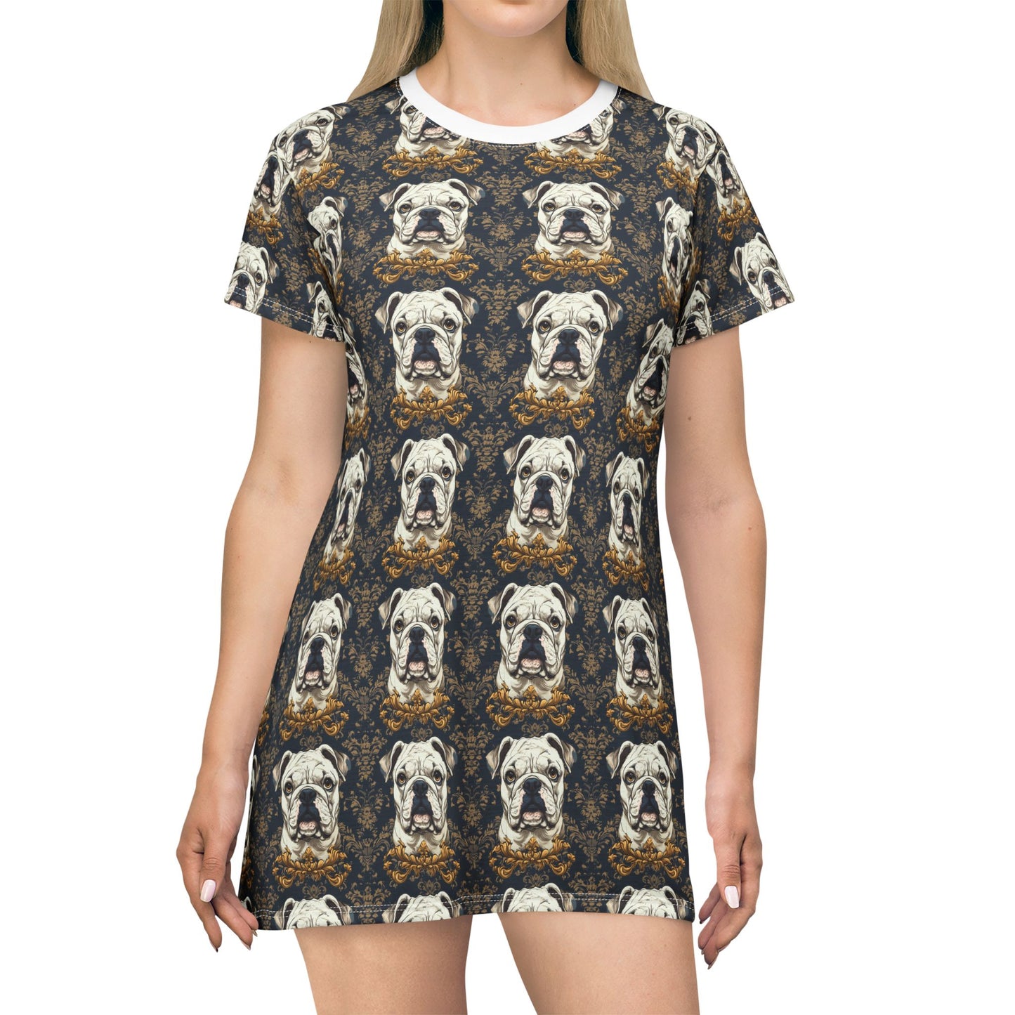 Wildwood Wanderlust Bulldog T-Shirt Dress