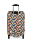 Blooming Bulldog Beauty Luggage Cover