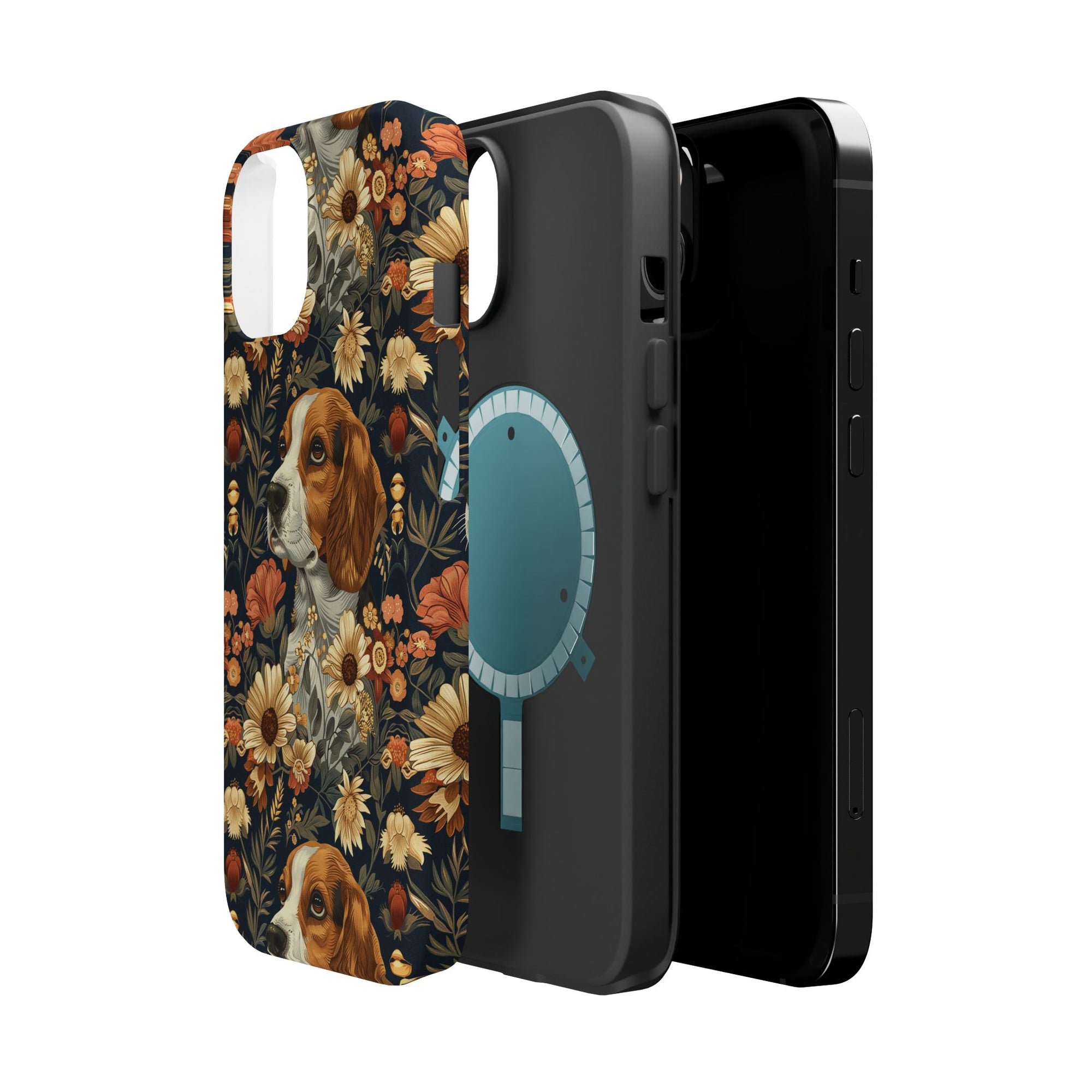 Beagle Blossoms Magnetic Tough Cases