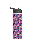 Dazzling Bulldog Chic Stainless Steel Water Bottle