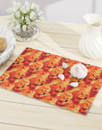 Golden Glamour Paws Cutting Board