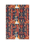 Boxer Blossom Tapestry Delight Postcards