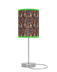 Floral Pawsome Dachsund Delight Lamp on a Stand