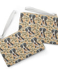 Majestic Great Dane Meadow Clutch Bag