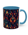 Rustic Rottie Charm Accent Coffee Mug