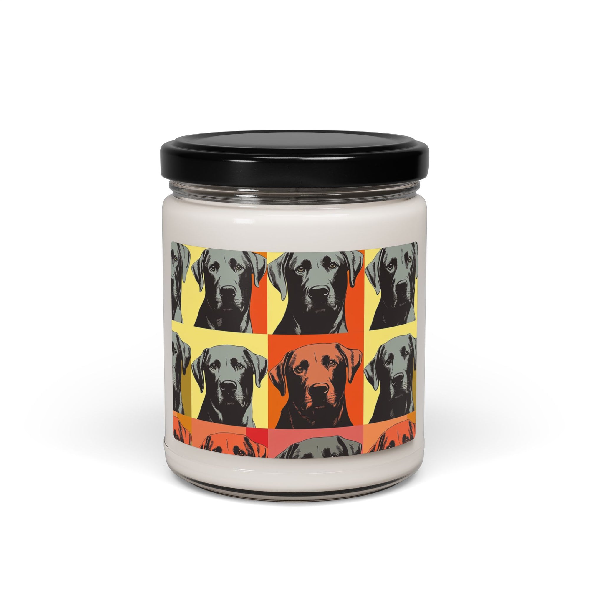 Whimsical Warhol Labrador Scented Soy Candle