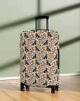 Blossoming Dachshunds Delight Luggage Cover