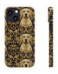 Royal Pawsitivity Labs Slim Phone Cases