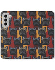 Chic Canine Checkmate - Frenchie Edition Flip Cases