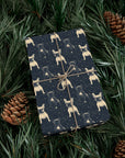 Frenchie Celestial Soar Gift Wrap Papers