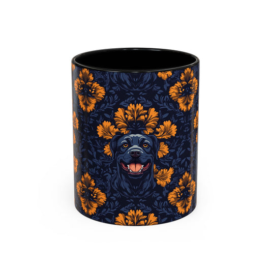 Royal Rottweiler Regalia Accent Coffee Mug