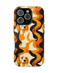 Golden Woof Abstract Glamour Magnetic Tough Cases