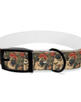 Blooming Pug Paradise Dog Collar