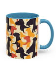 Modern Charm Labrador Chic Accent Coffee Mug