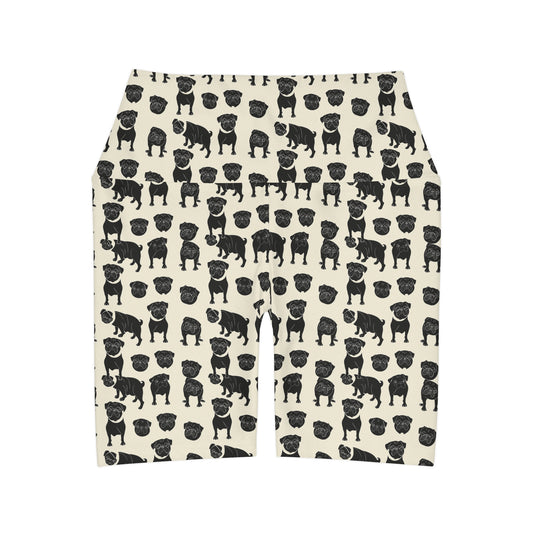 Puggie Pout Perfection High Waisted Yoga Shorts