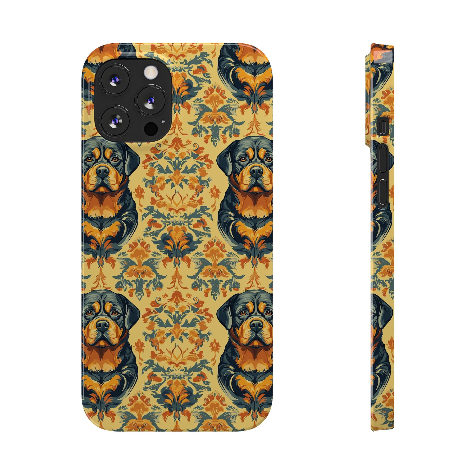 Royal Rottie Regalia Slim Phone Cases