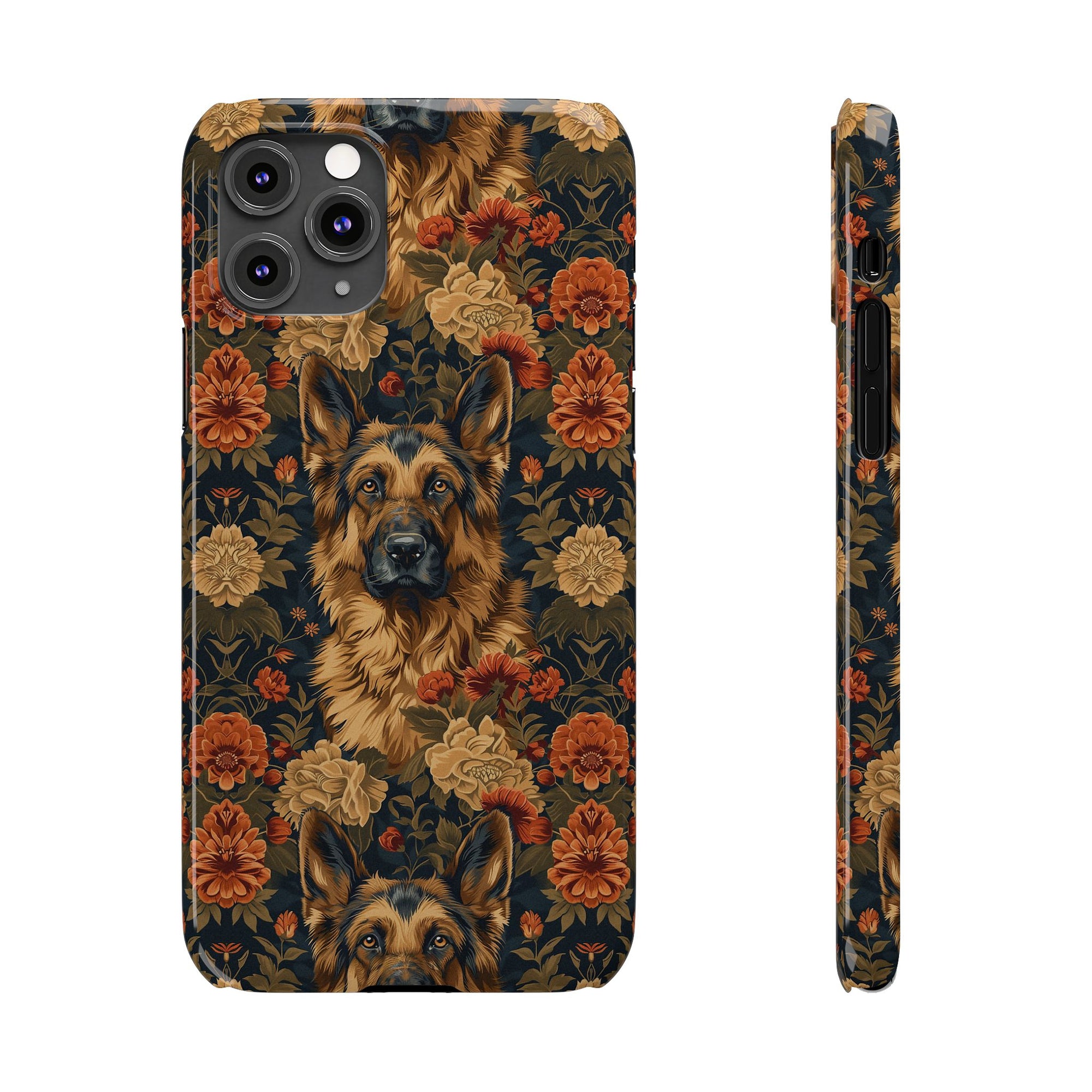 WhimsiWooly Shepherd Spritz Slim Phone Cases