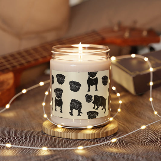 Puggie Pout Perfection Scented Soy Candle