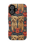 Yorkie Charm Twins Magnetic Tough Cases