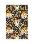 Corgi Rainbow Vine Dream Postcards