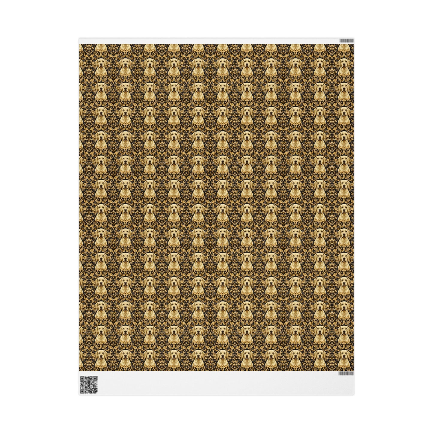 Royal Pawsitivity Labs Wrapping Paper