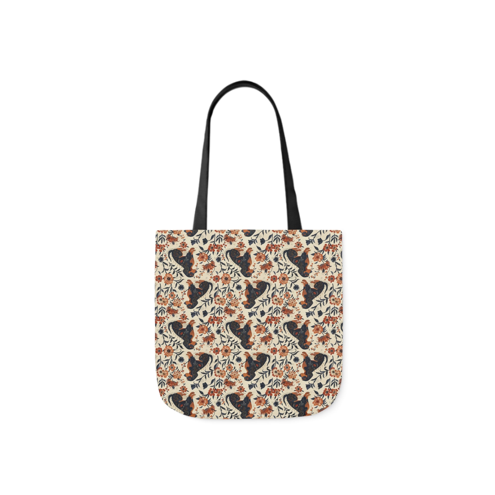 Blossoming Dachshunds Delight Canvas Tote Bag