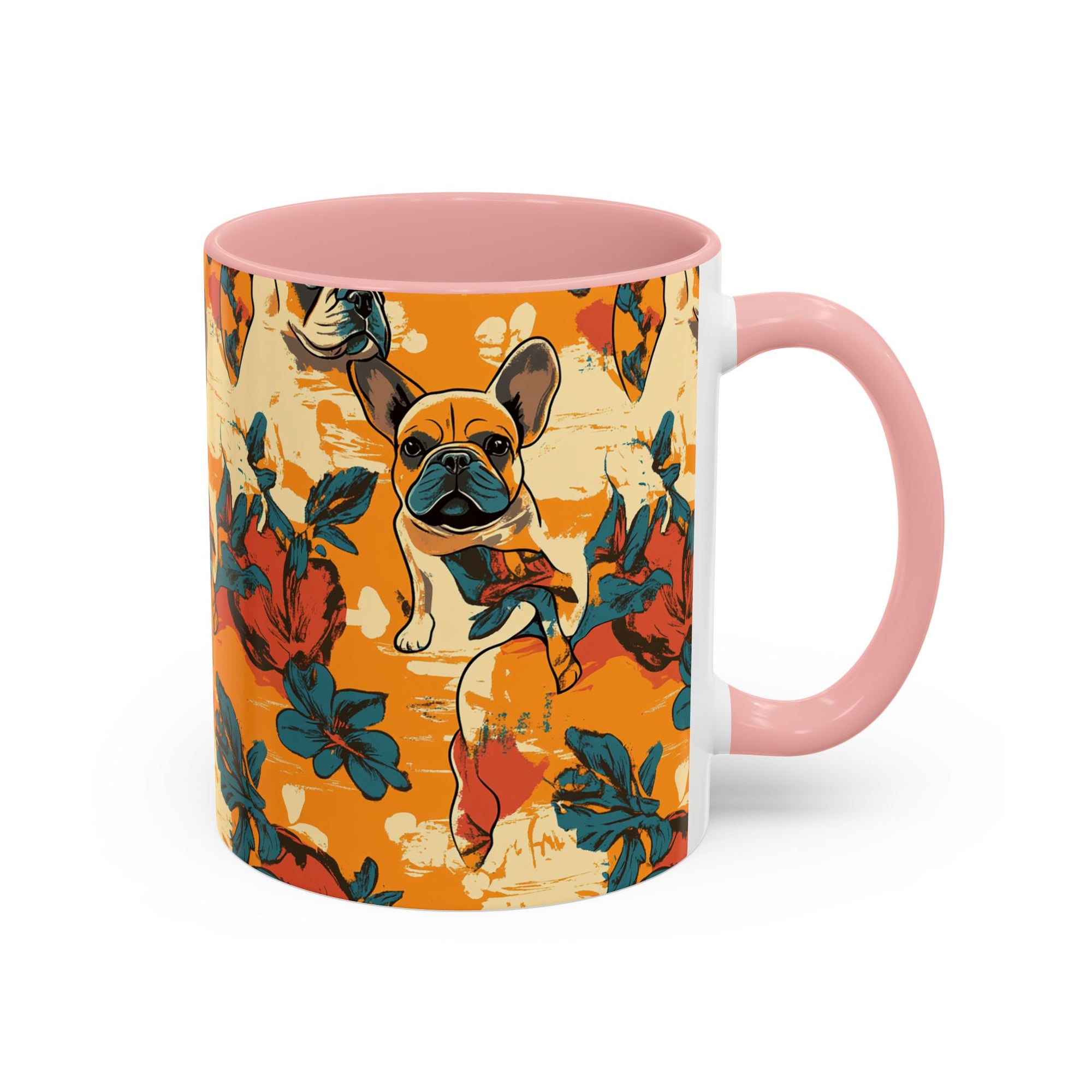 Frenchie Glow-Up Galore Accent Coffee Mug