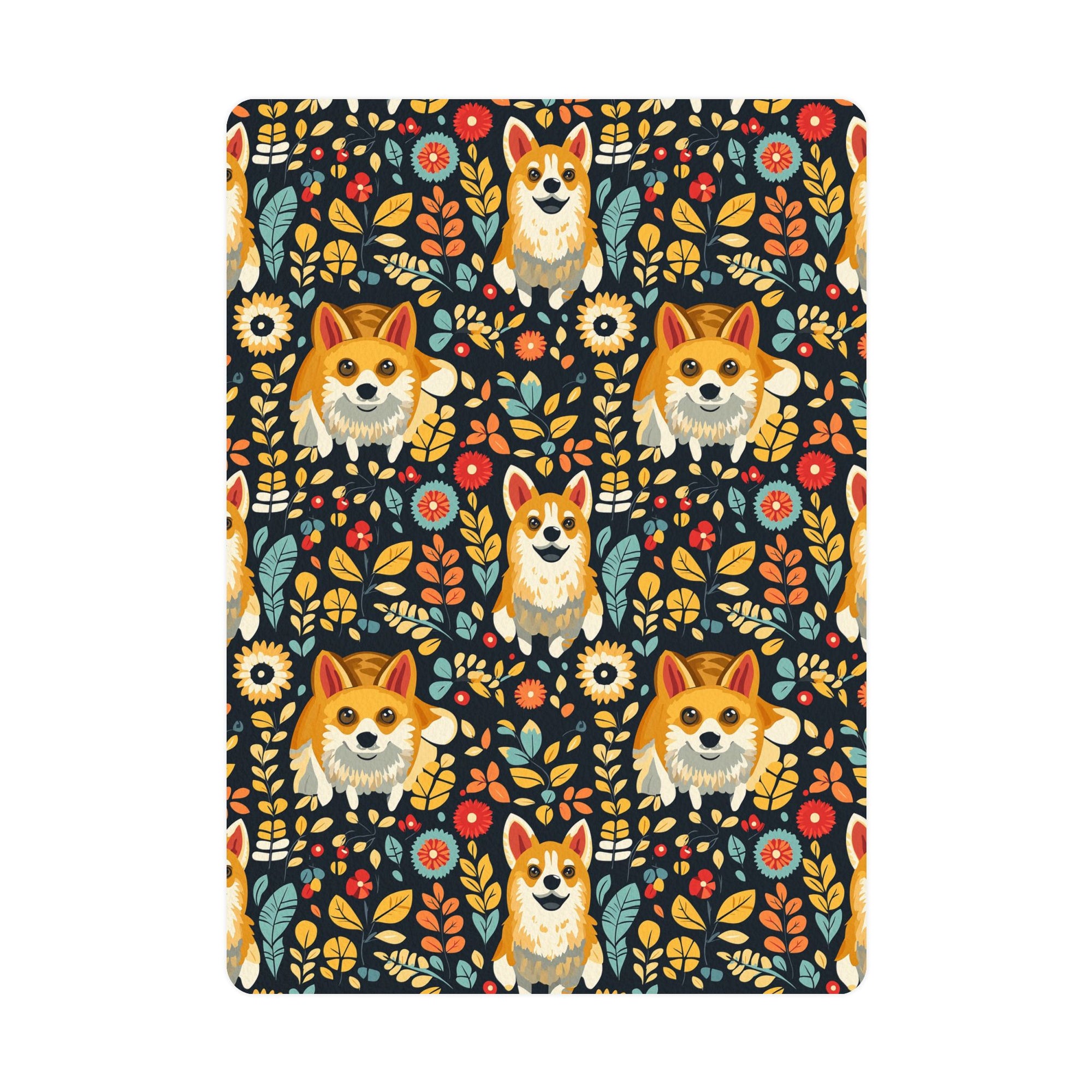 Corgi Rainbow Vine Dream Postcards