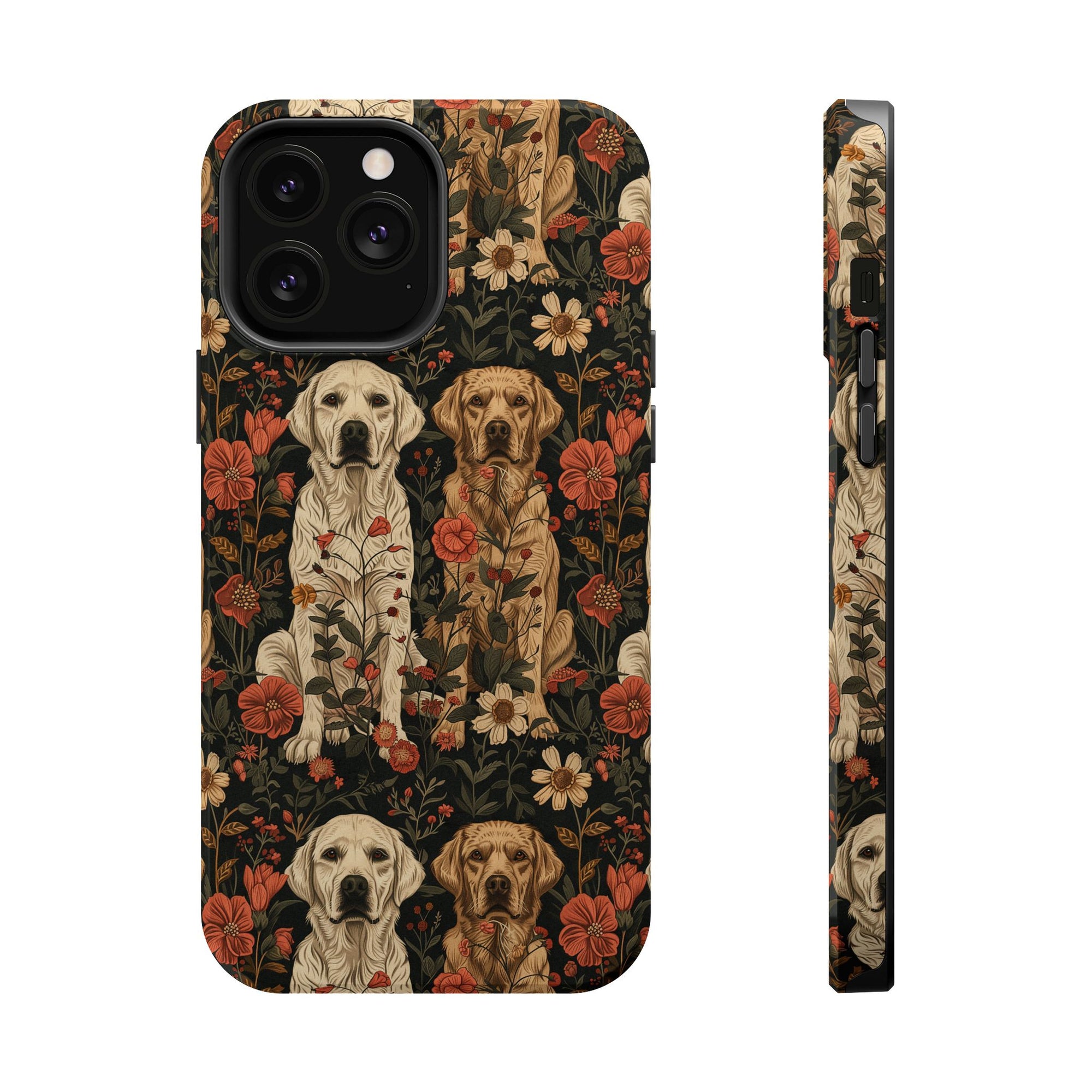 Blossoming Labradors Bouquet Magnetic Tough Cases