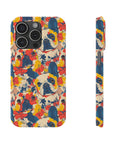 Bloom Pup Frenchietastic Splatter Slim Phone Cases