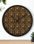 Labrador Lush Pooch Tapestry Wall Clock