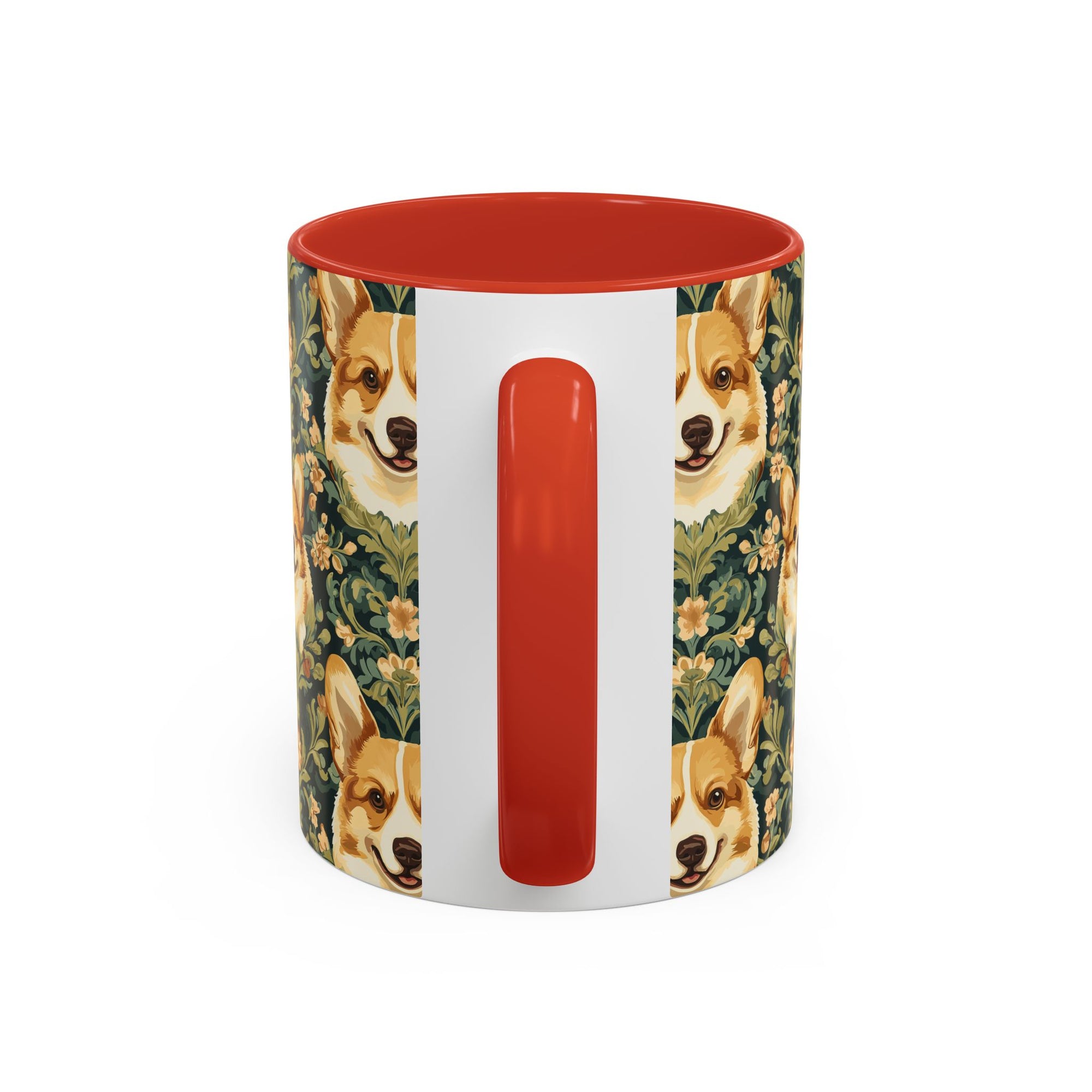 Corgi Charmz Accent Coffee Mug