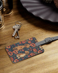 Floral Pawsome Dachsund Delight Luggage Tag