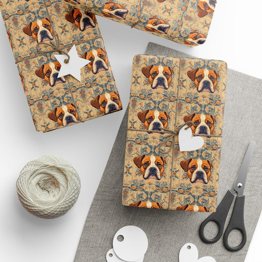 Bowtie Boxer Bliss Wrapping Paper