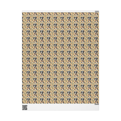 Majestic Great Dane Meadow Wrapping Paper