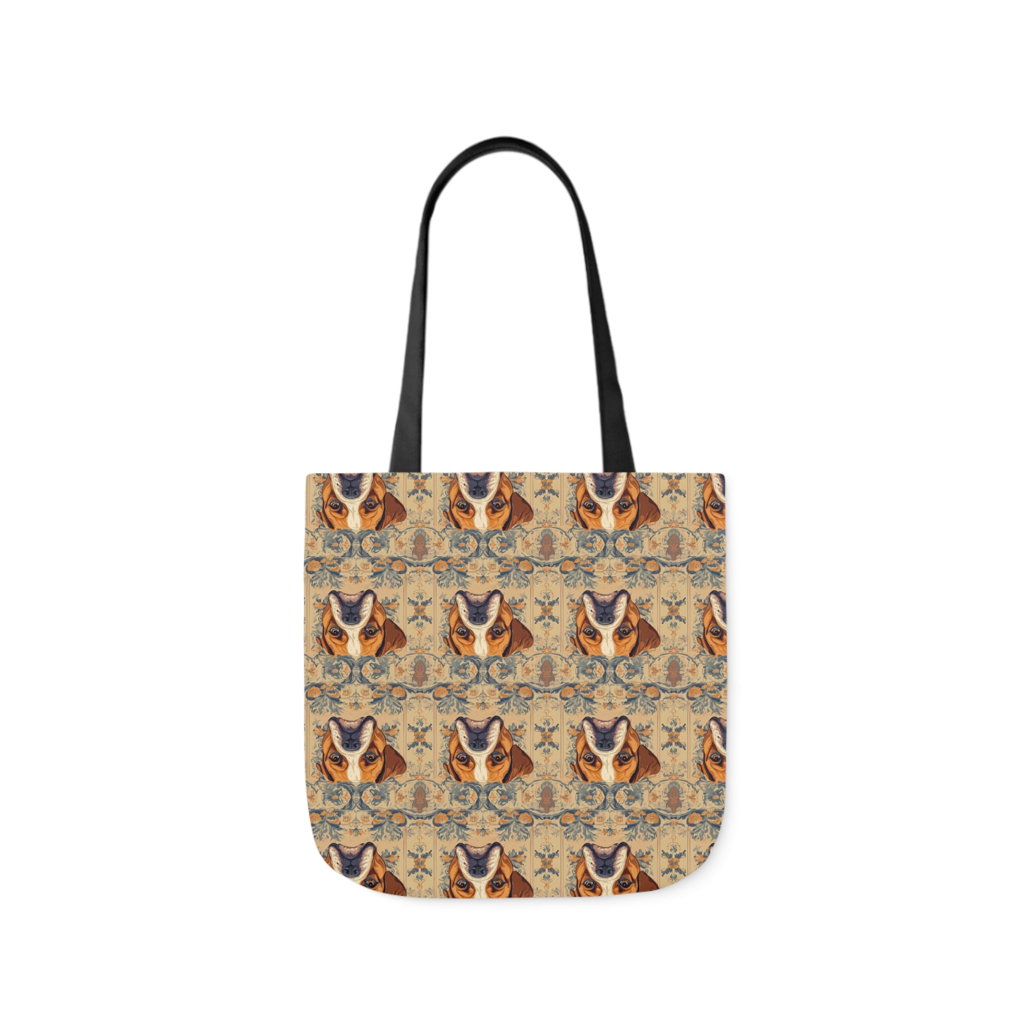 Bowtie Boxer Bliss Canvas Tote Bag