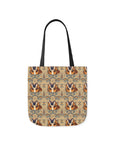 Bowtie Boxer Bliss Canvas Tote Bag