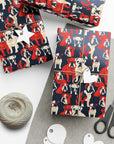 Bulldoggy Bliss Chomper Gift Wrap Papers