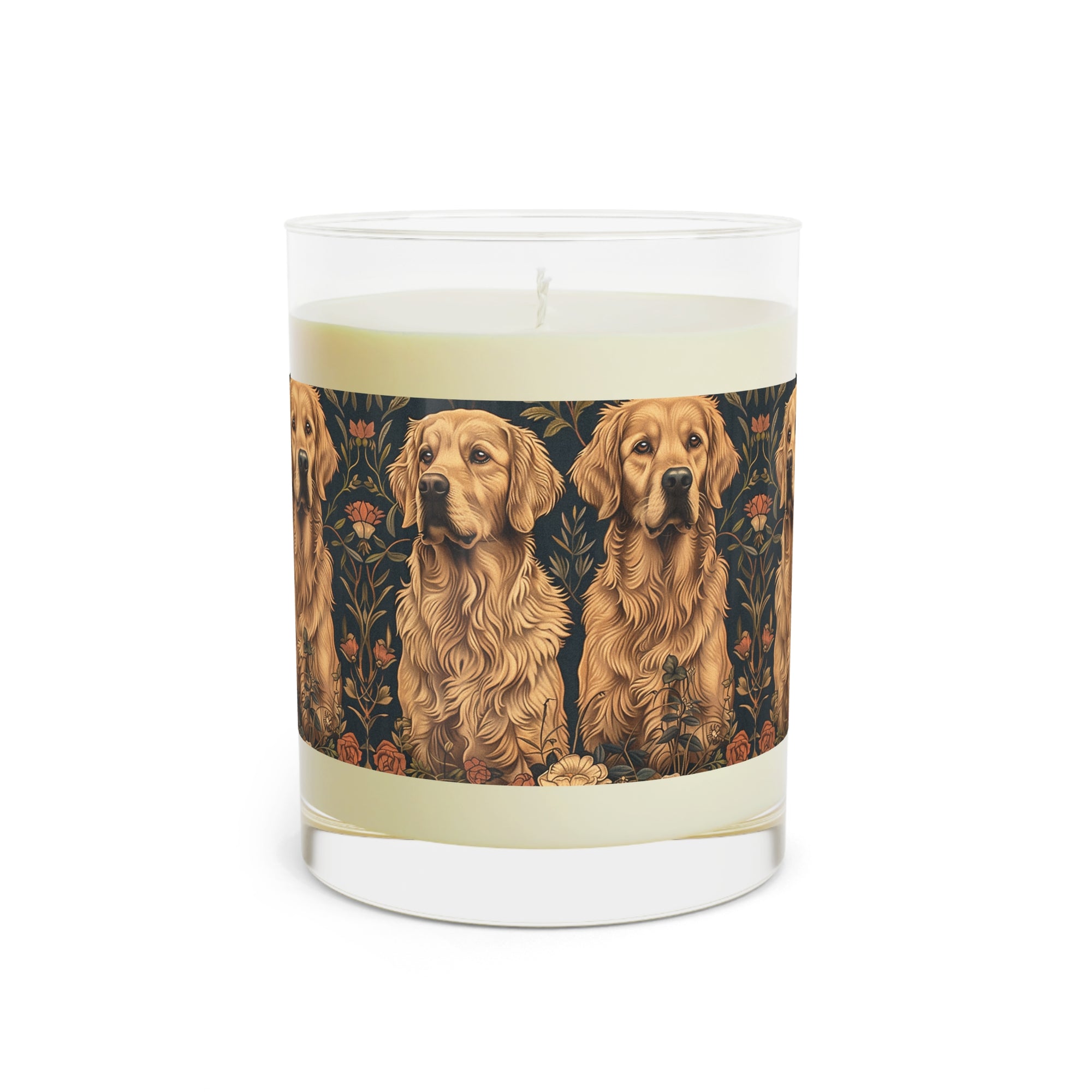 Fanciful Golden Paradise Blossom Scented Candle