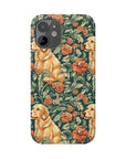 Blooming Goldie Glam Slim Phone Cases