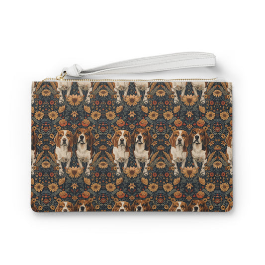 Beagle Buddies Meadow Magic Clutch Bag