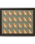 Blooming Goldie Glam Matte Canvas, Framed