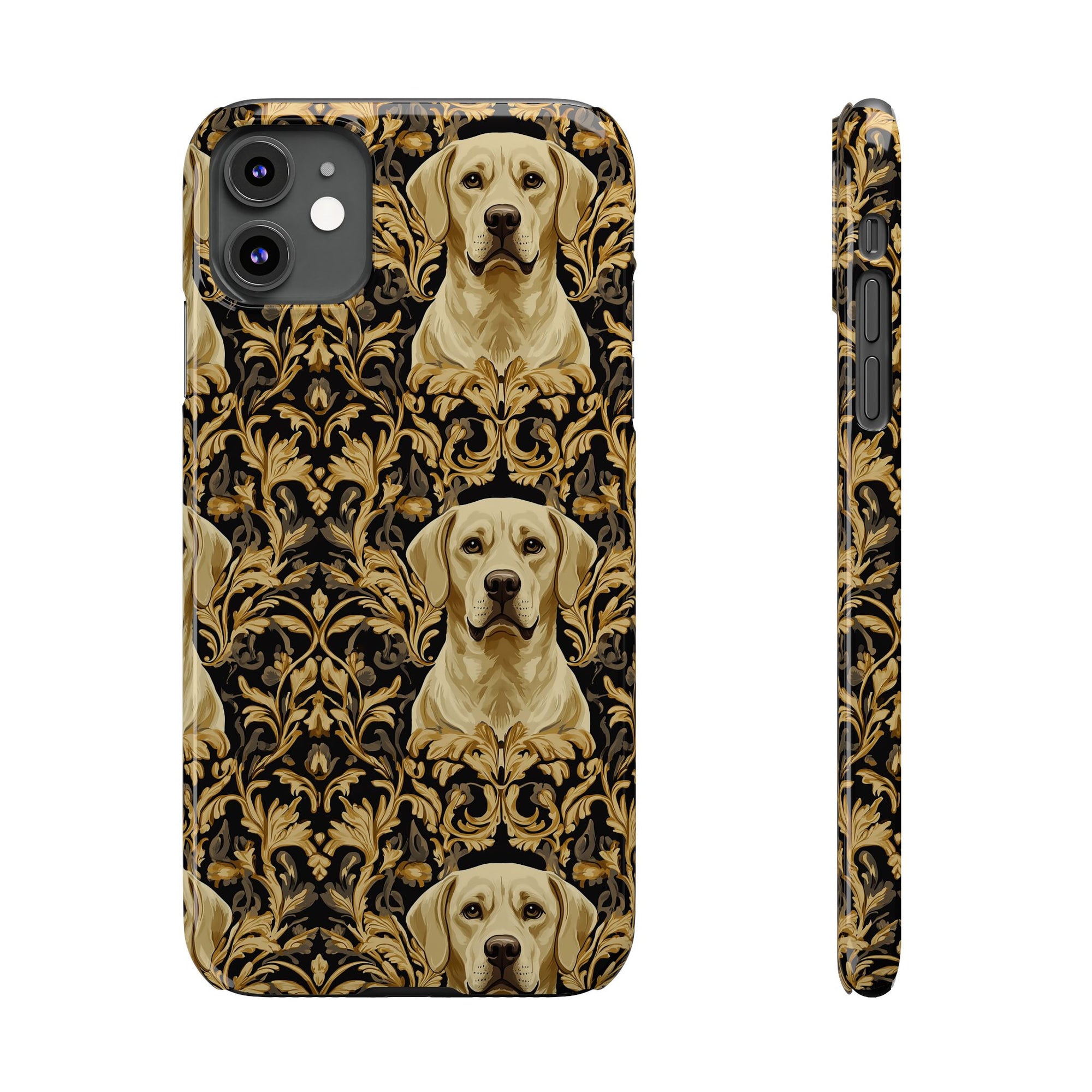 Royal Pawsitivity Labs Slim Phone Cases