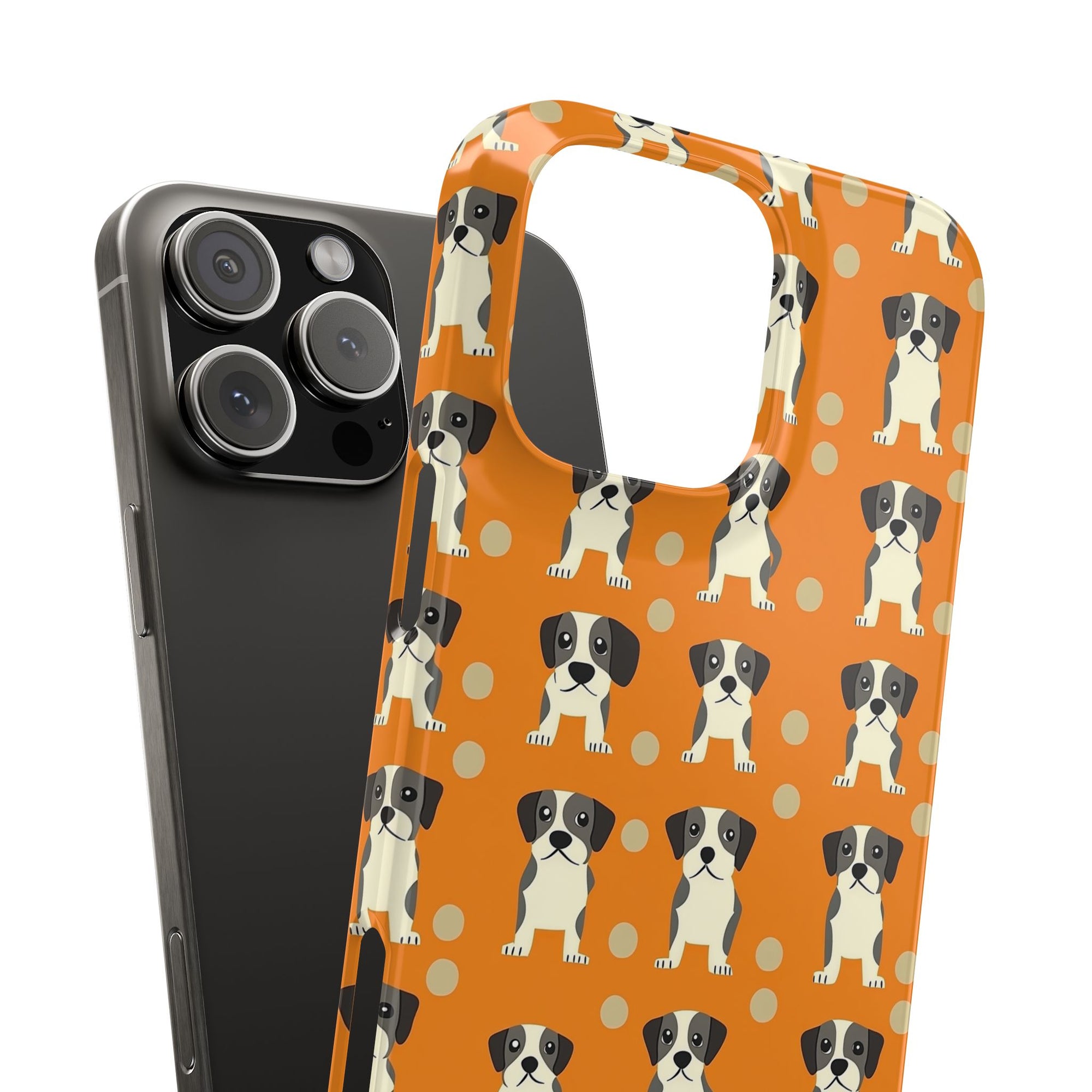 Boxer Blissful Chic Canine Slim Phone Cases