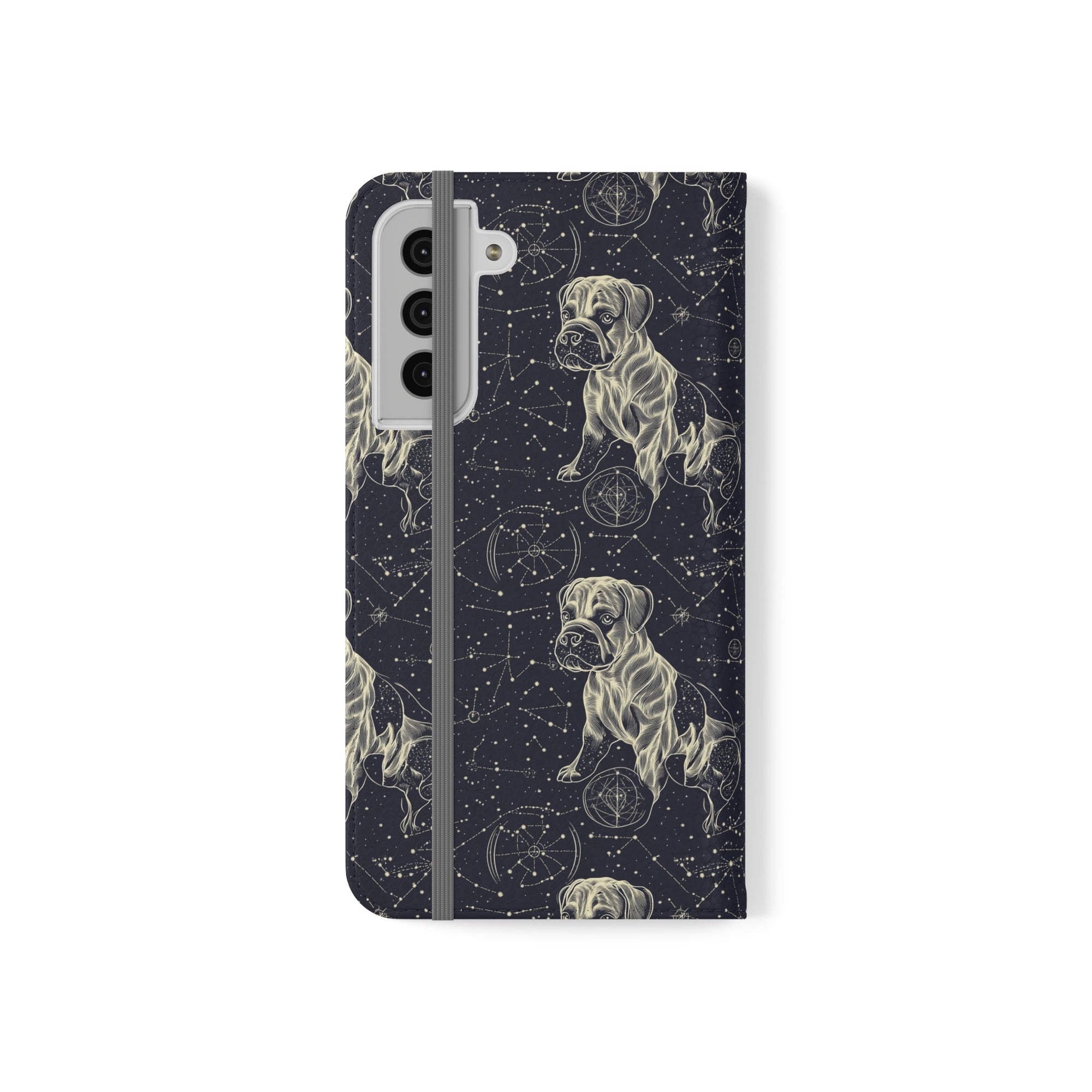 Celestial Boxer Bliss Flip Cases